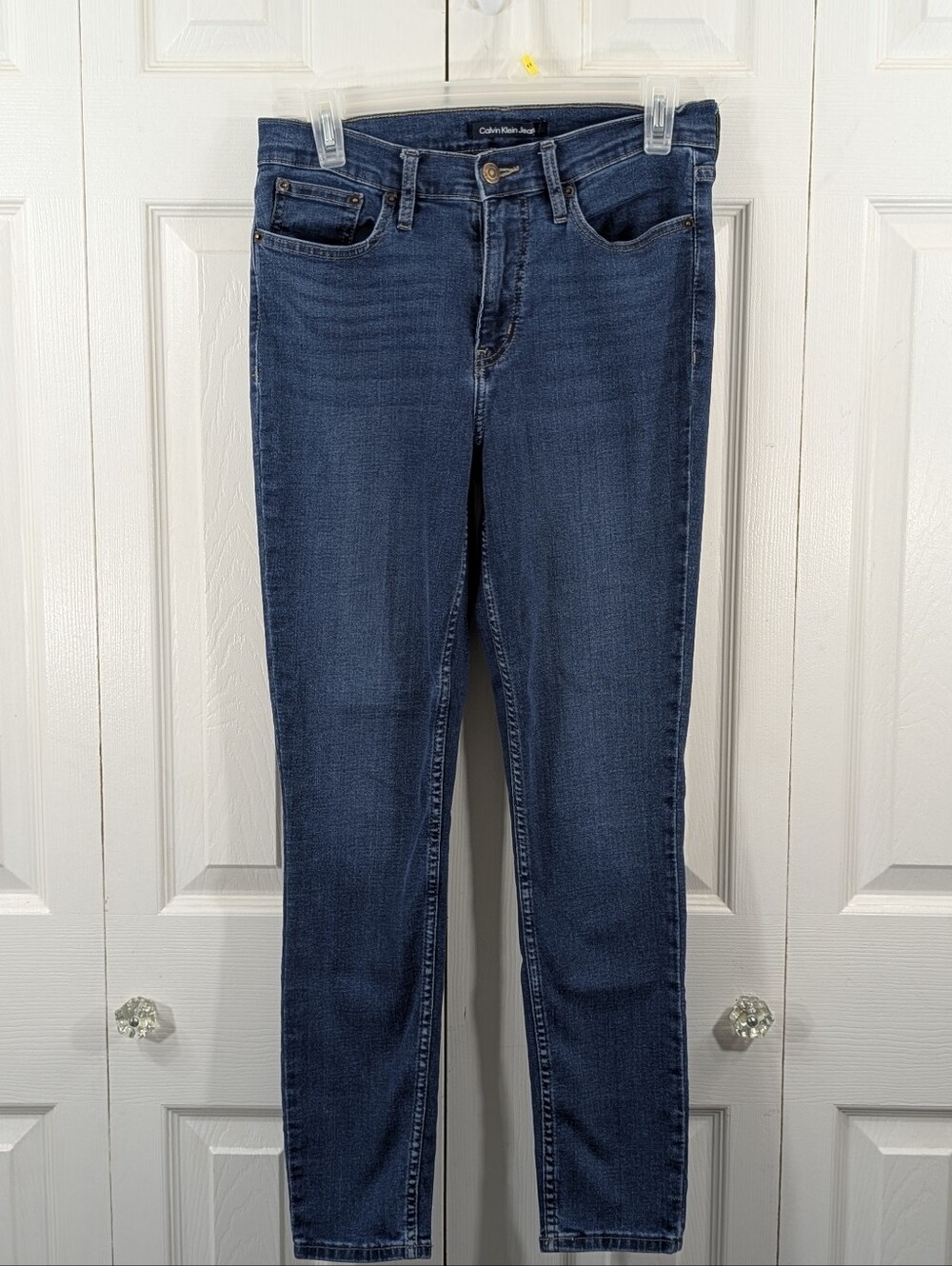 Calvin Klein Jeans: High Rise Skinny with Repreve - Size 8